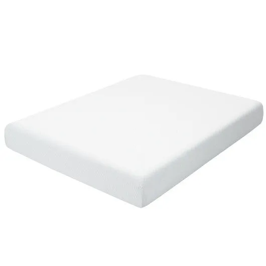 10 Inch Air Foam Pressure Relief Bed Mattress with Removable Soft Cover-King Size