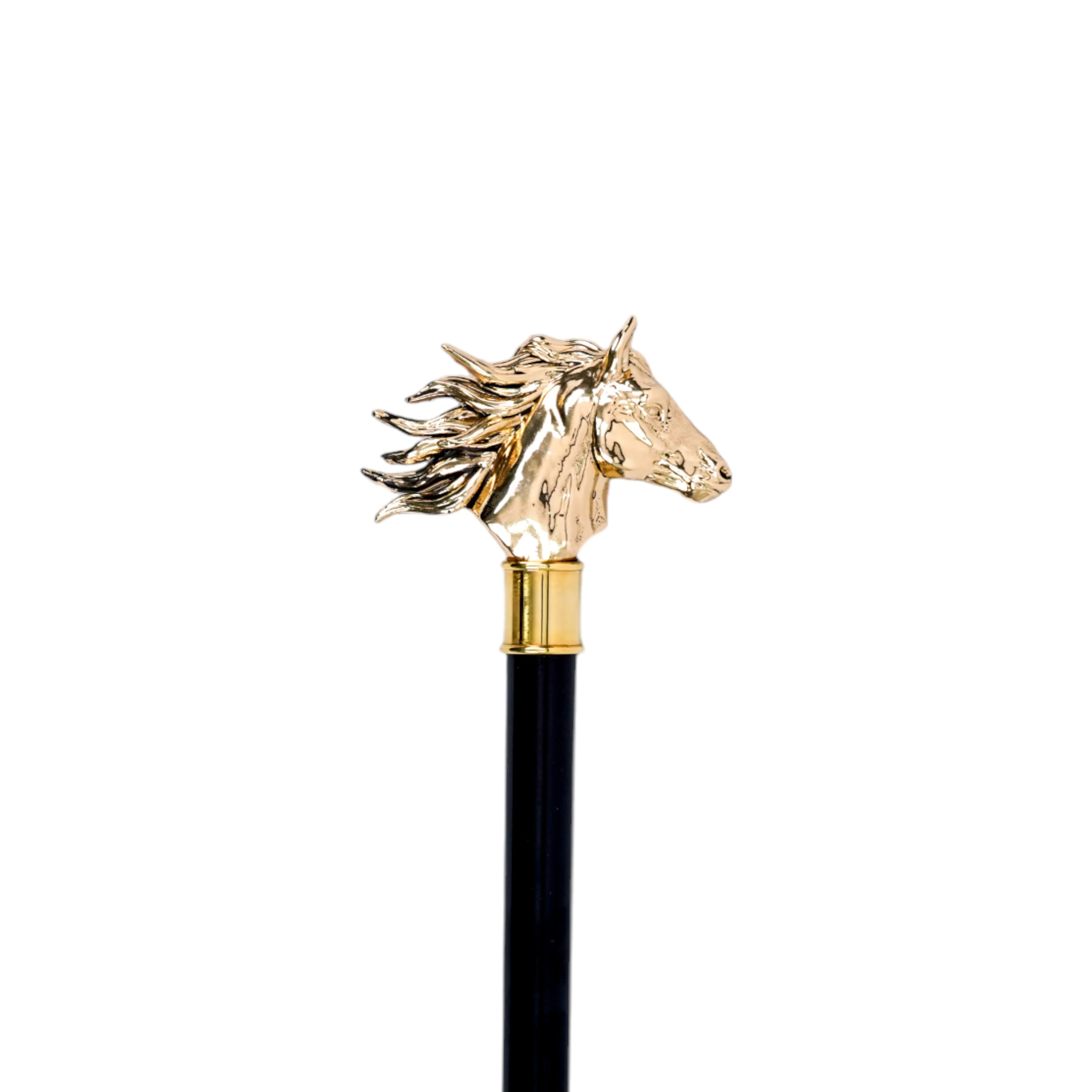 24K Horse Walking stick