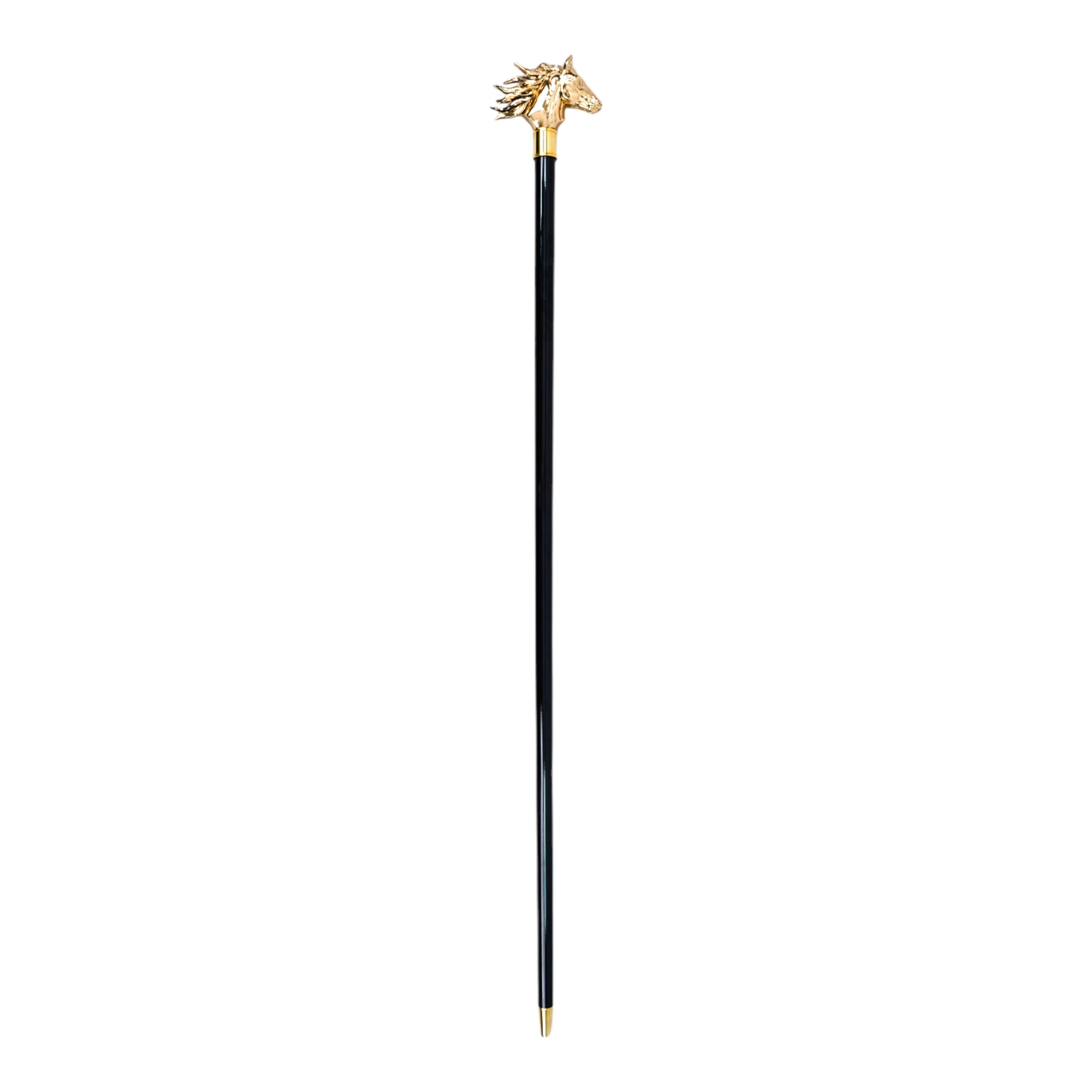24K Horse Walking stick