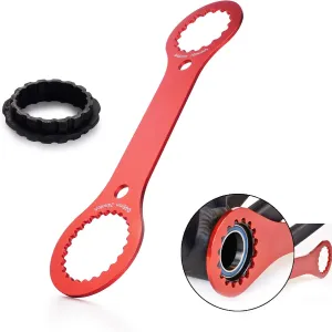 Bicycle Multifunctional BB Wrench, Bicycle Bottom Bracket Wrench Spanner, Mountain Bike Road Bicycle Install Remove Crank Repair Tool Bottom Bracket Removal Tool for TL-FC32, DUB, TL-FC25, TL-FC24