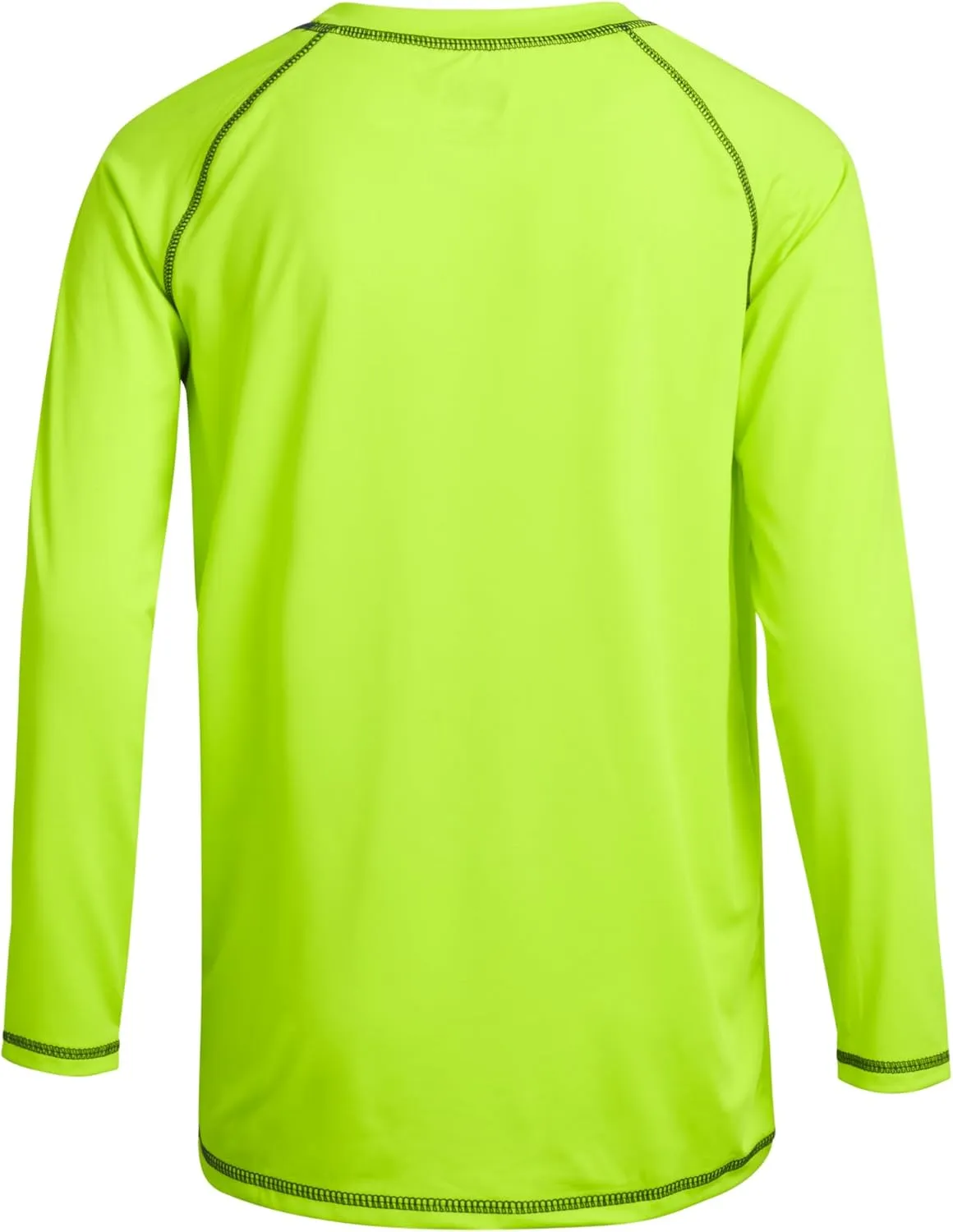 Boys Swim Shirt - Quicky Dry Sun Protection Long Sleeve Rash Guard for Boys Youth Kids Swimwear (Sizes: 5-18)