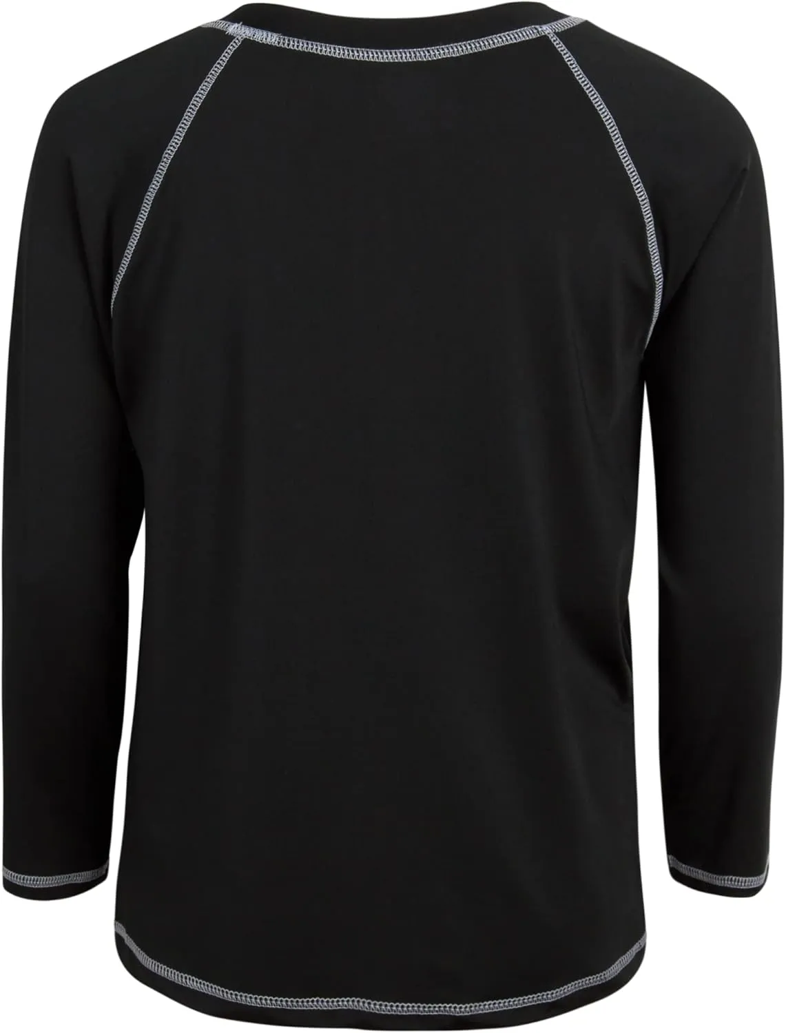 Boys Swim Shirt - Quicky Dry Sun Protection Long Sleeve Rash Guard for Boys Youth Kids Swimwear (Sizes: 5-18)