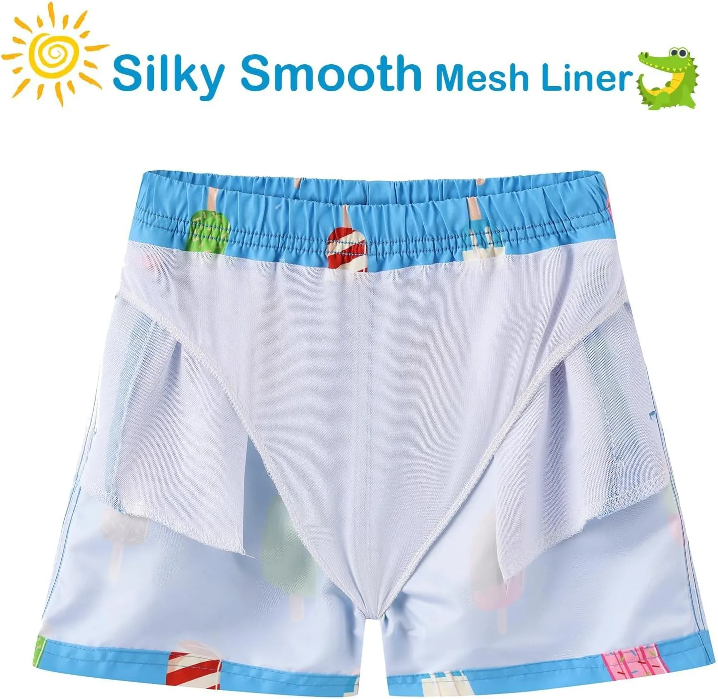 Boys' Swim Trunks - Toddler Swimsuit Shorts