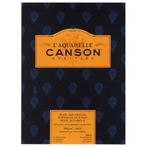 Canson Heritage Water Color Pad 56x76cm 300gsm Cold Pressed