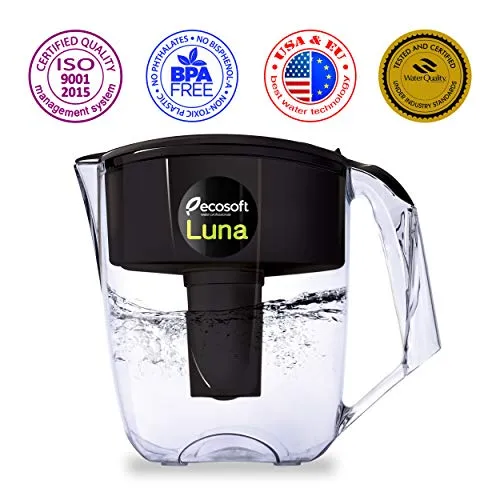 ECOSOFT LUNA 3.5L Water Pitcher WITH Filter