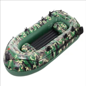 Fishing Boat, Inflatable Kayak, Adult Inflatable Boat for 2 People, Adult Heavy-Duty Inflatable Raft