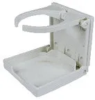 FOLDING AND ADJUSTABLE DRINK HOLDER