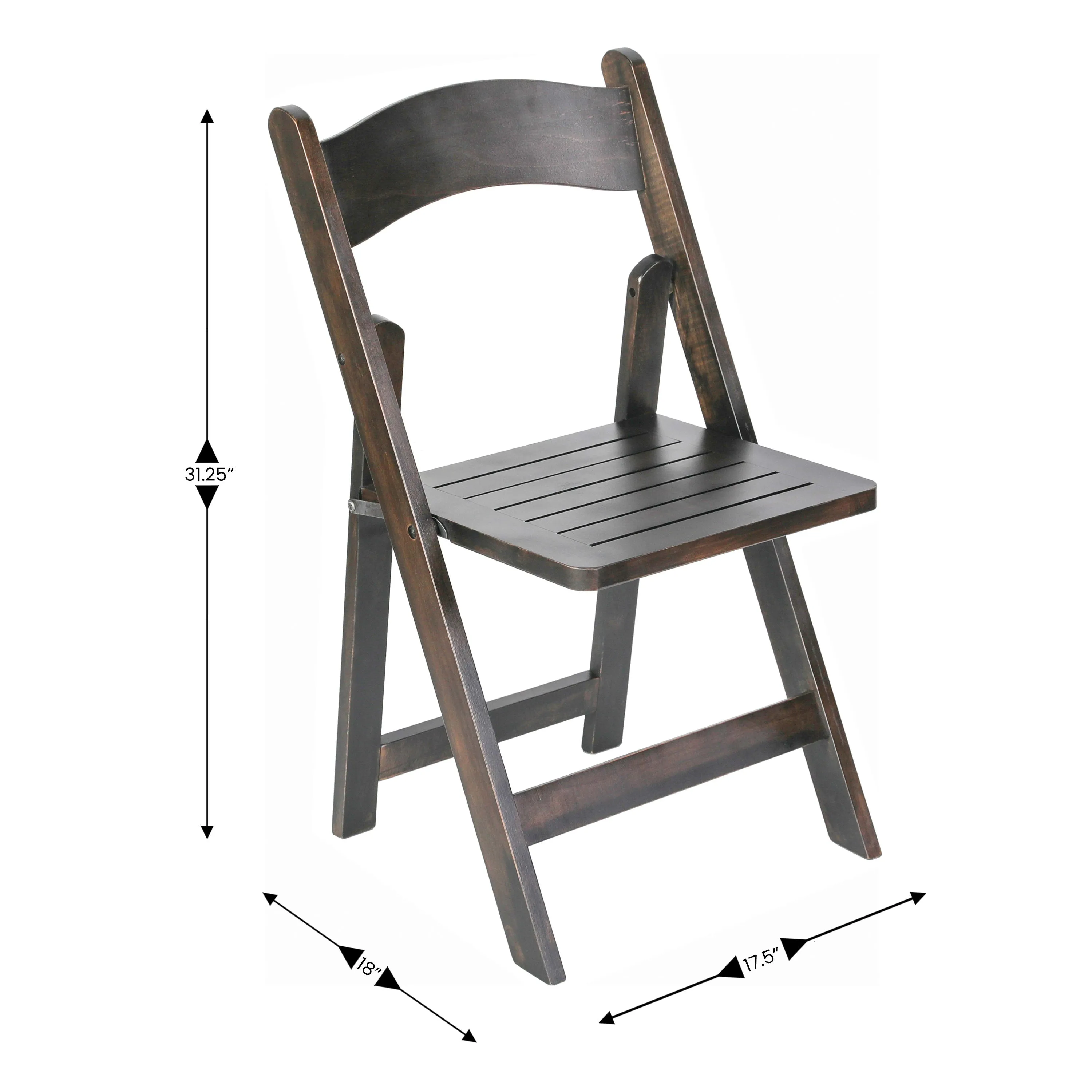 Holden Commercial Grade Solid Wood Folding Dining Chair