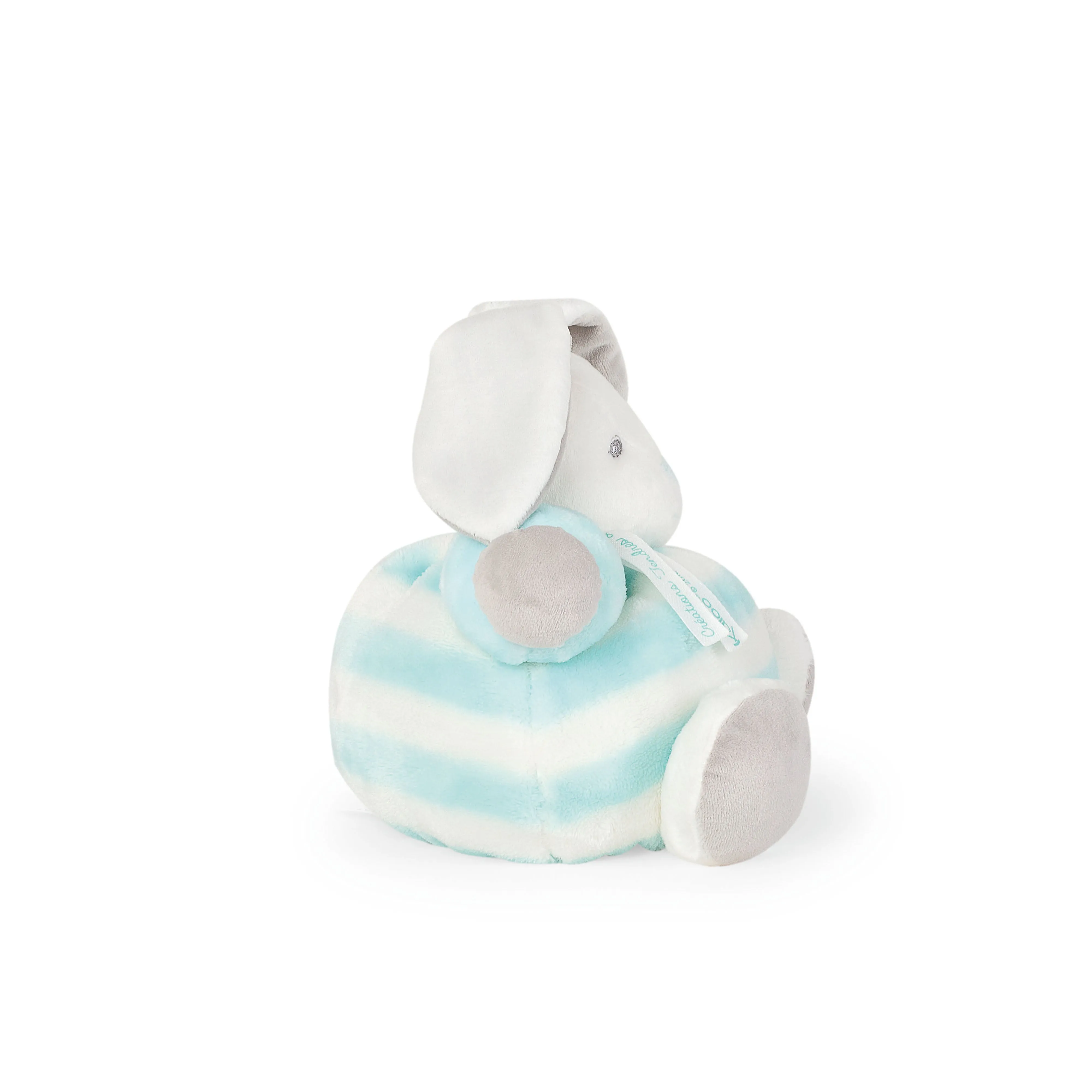 Kaloo Bebe Pastel Chubby Rabbit Aqua and Cream Medium