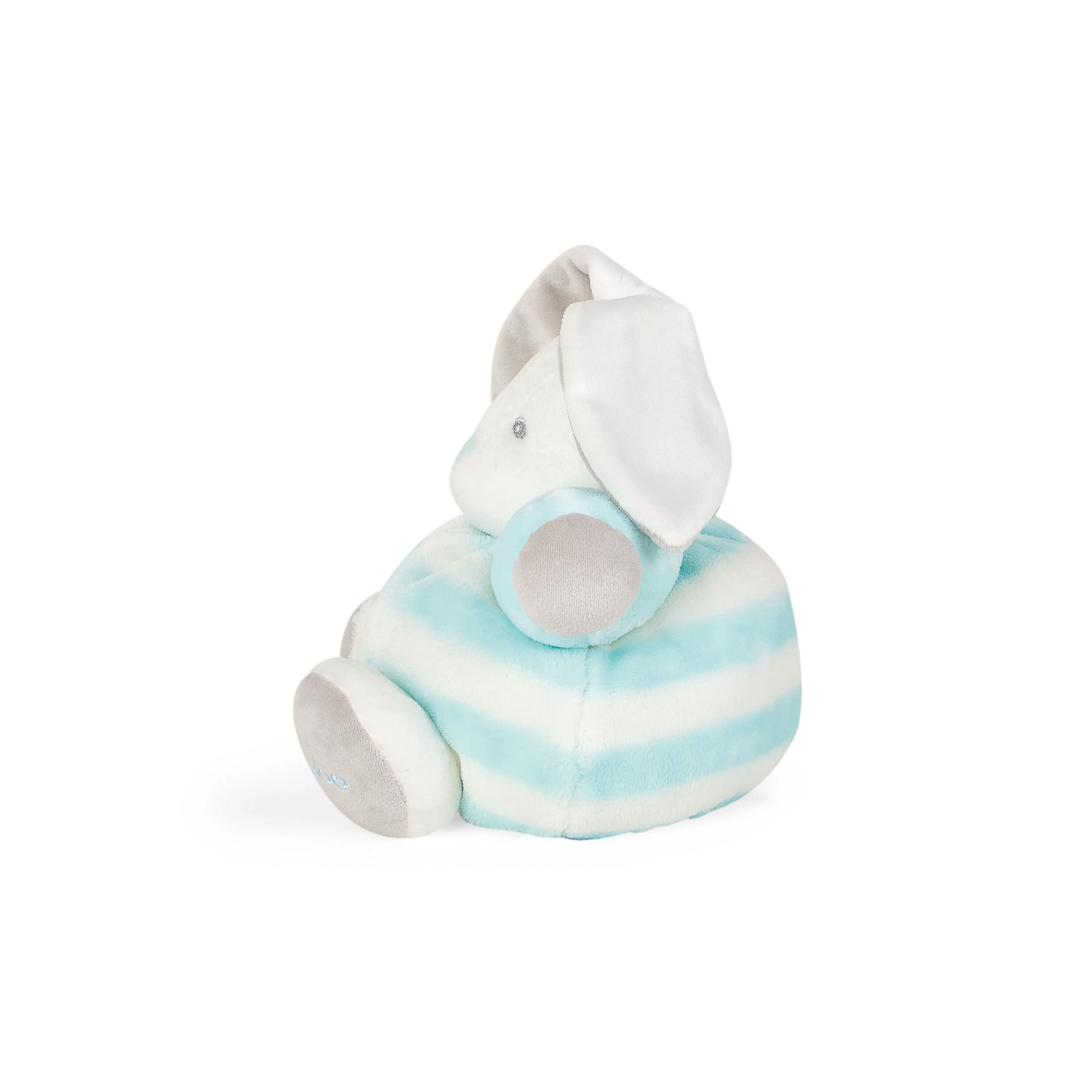 Kaloo Bebe Pastel Chubby Rabbit Aqua and Cream Medium