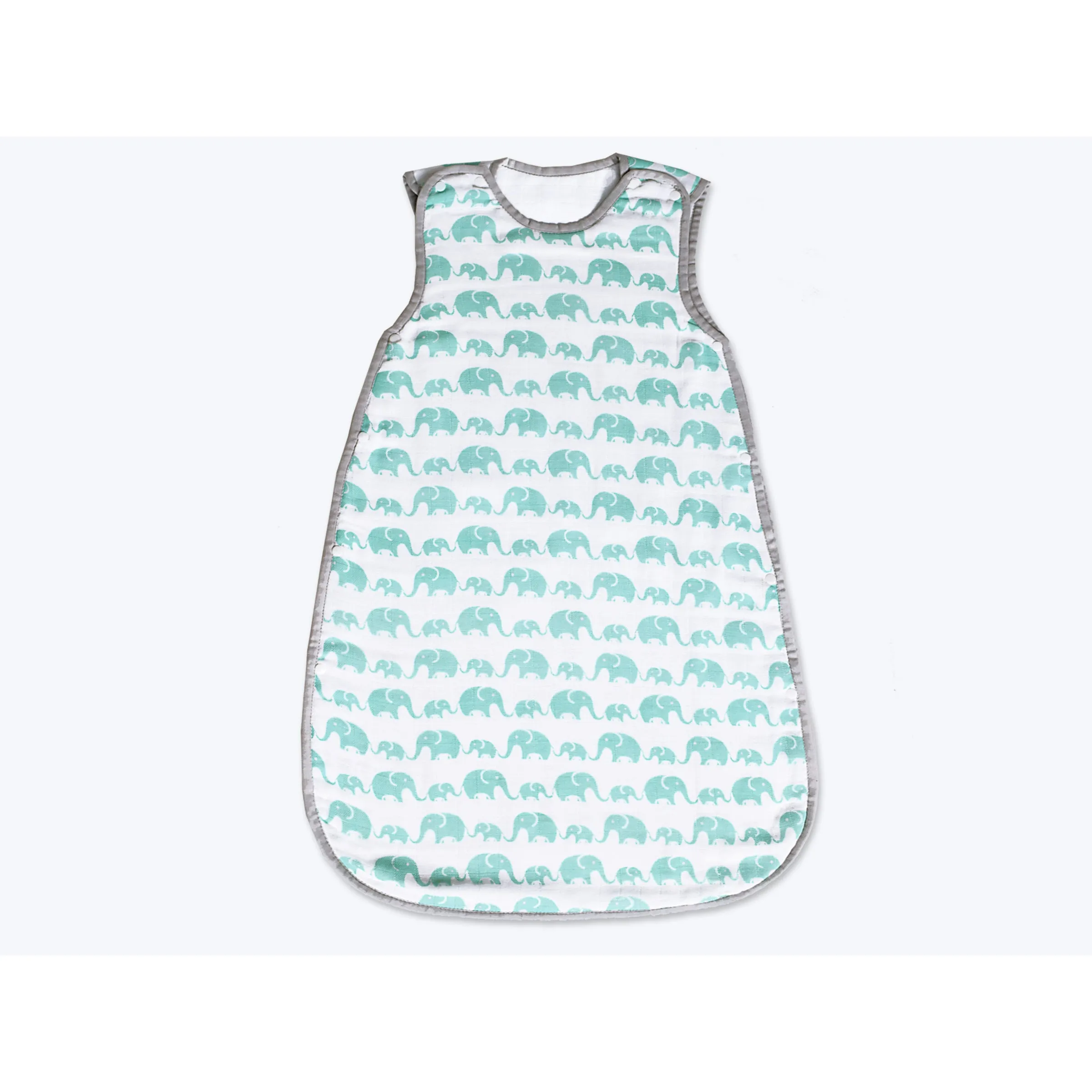 Masilo Organic Muslin Sleeping Bag - Elephant Parade