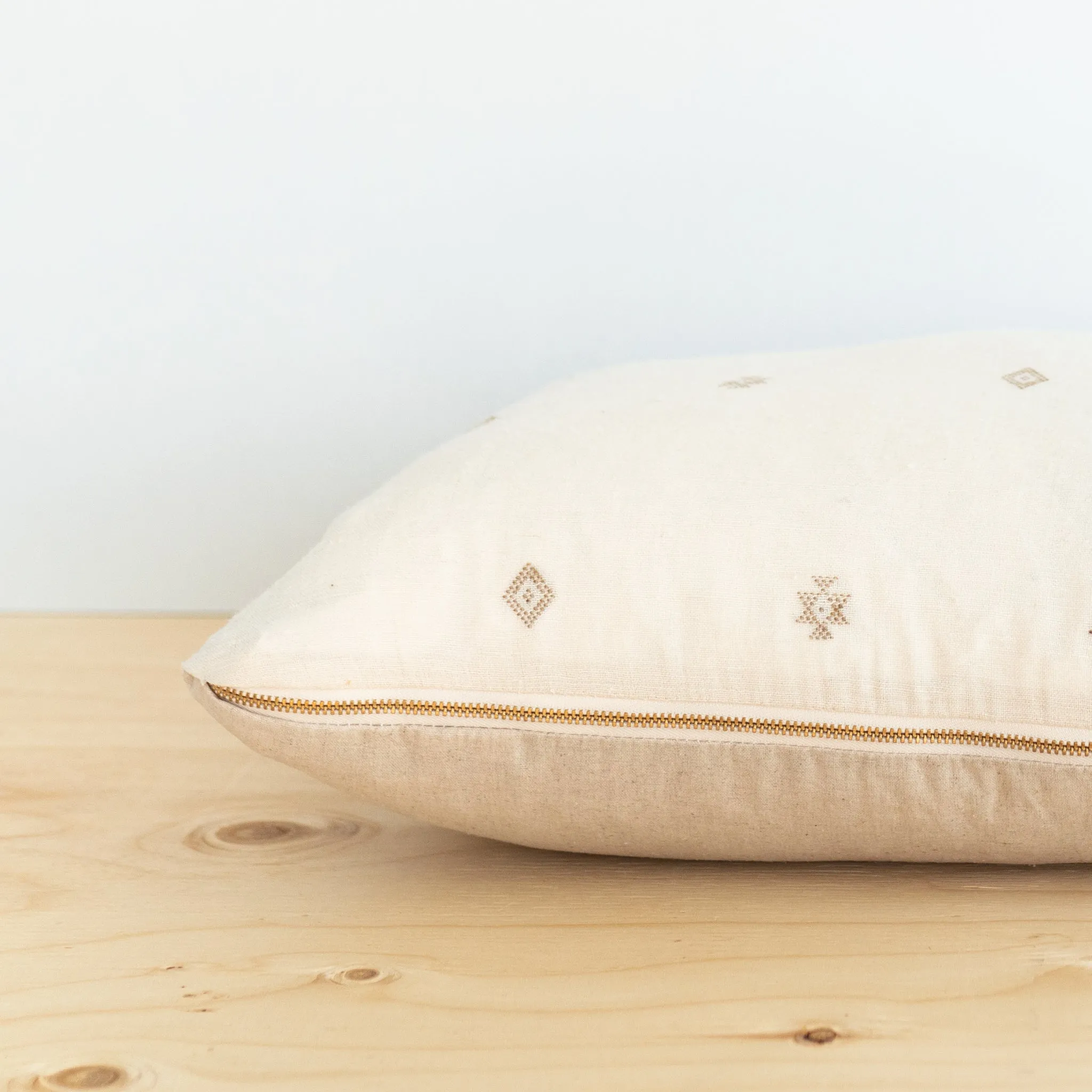 Pearl Tussar Pillow Cover
