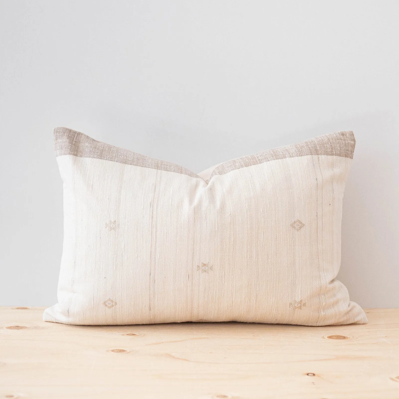 Pearl Tussar Pillow Cover
