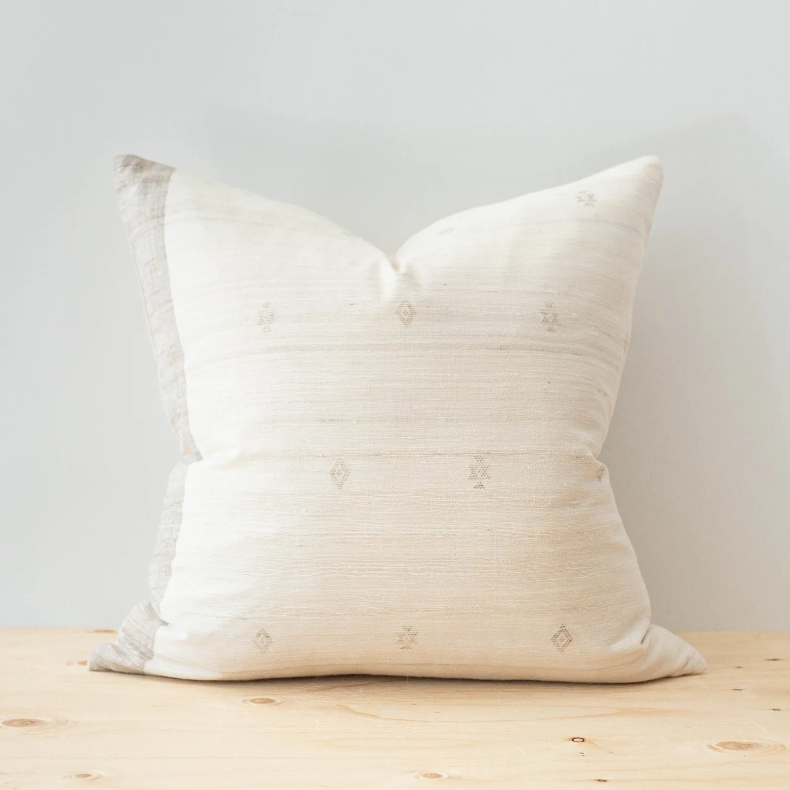 Pearl Tussar Pillow Cover
