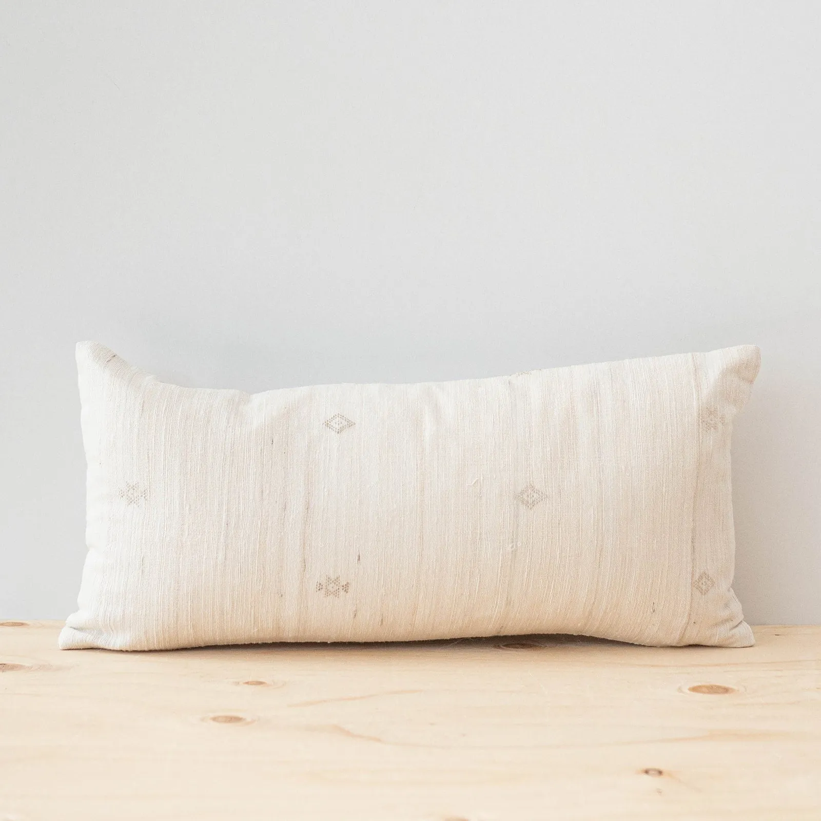 Pearl Tussar Pillow Cover