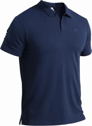 Pioneer Camp Men's Golf Shirt UPF 50  Quick Dry Polo Shirts Short Sleeve Moisture Wicking Performance Tees Collar Work Shirts