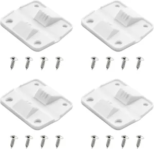 Replacement Cooler Hinges for Coleman Camping Accessories and Ice Chest, Cooler Hinges Kit for Rubbermaid Parts - 4 Pack