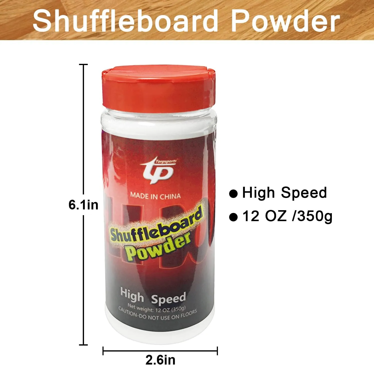 Shuffleboard Sand Wax High/Medium Speed Shuffleboard Powder Set, Shuffleboard Sand with Mini Brush Set