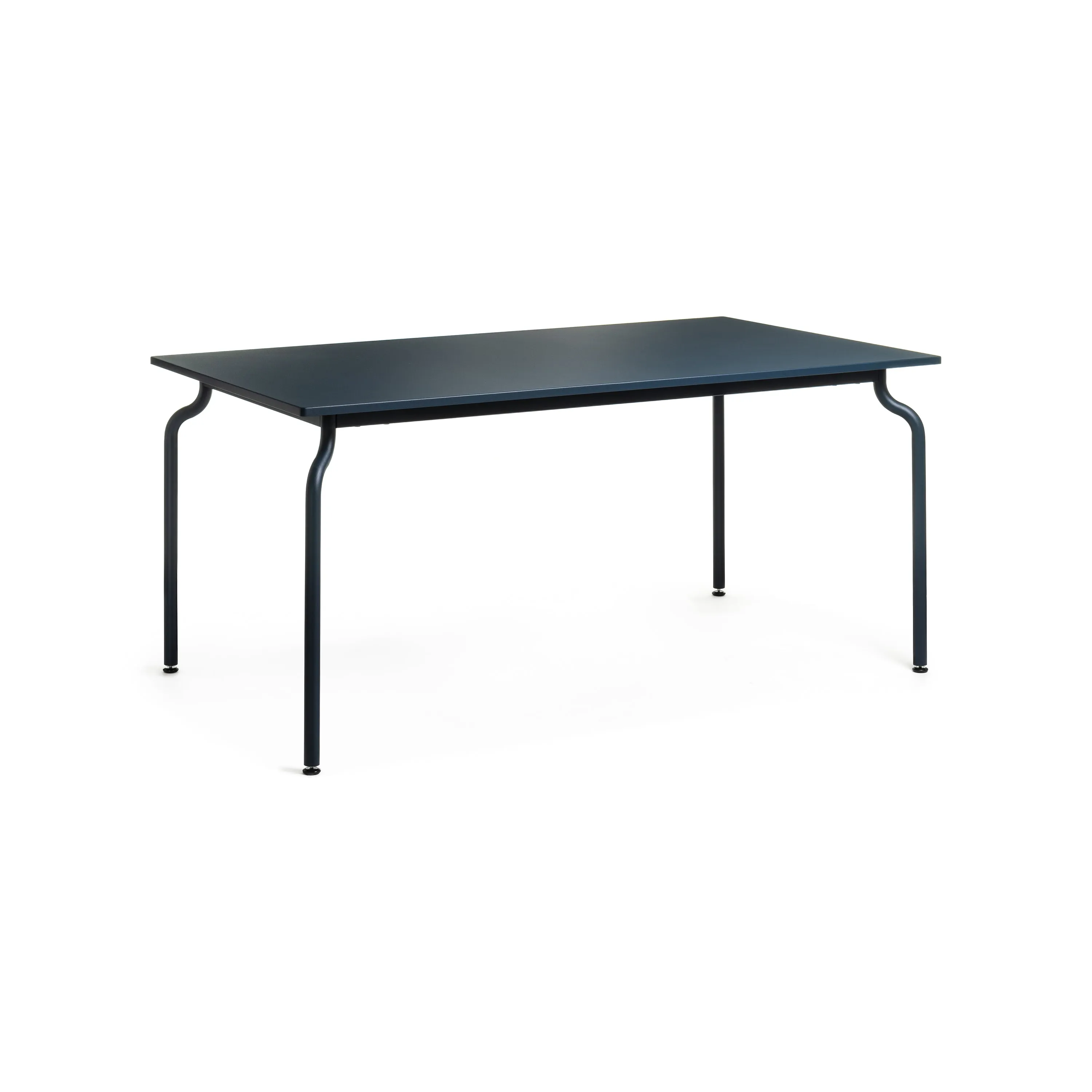 South Outdoor Rectangular Steel Dining Table
