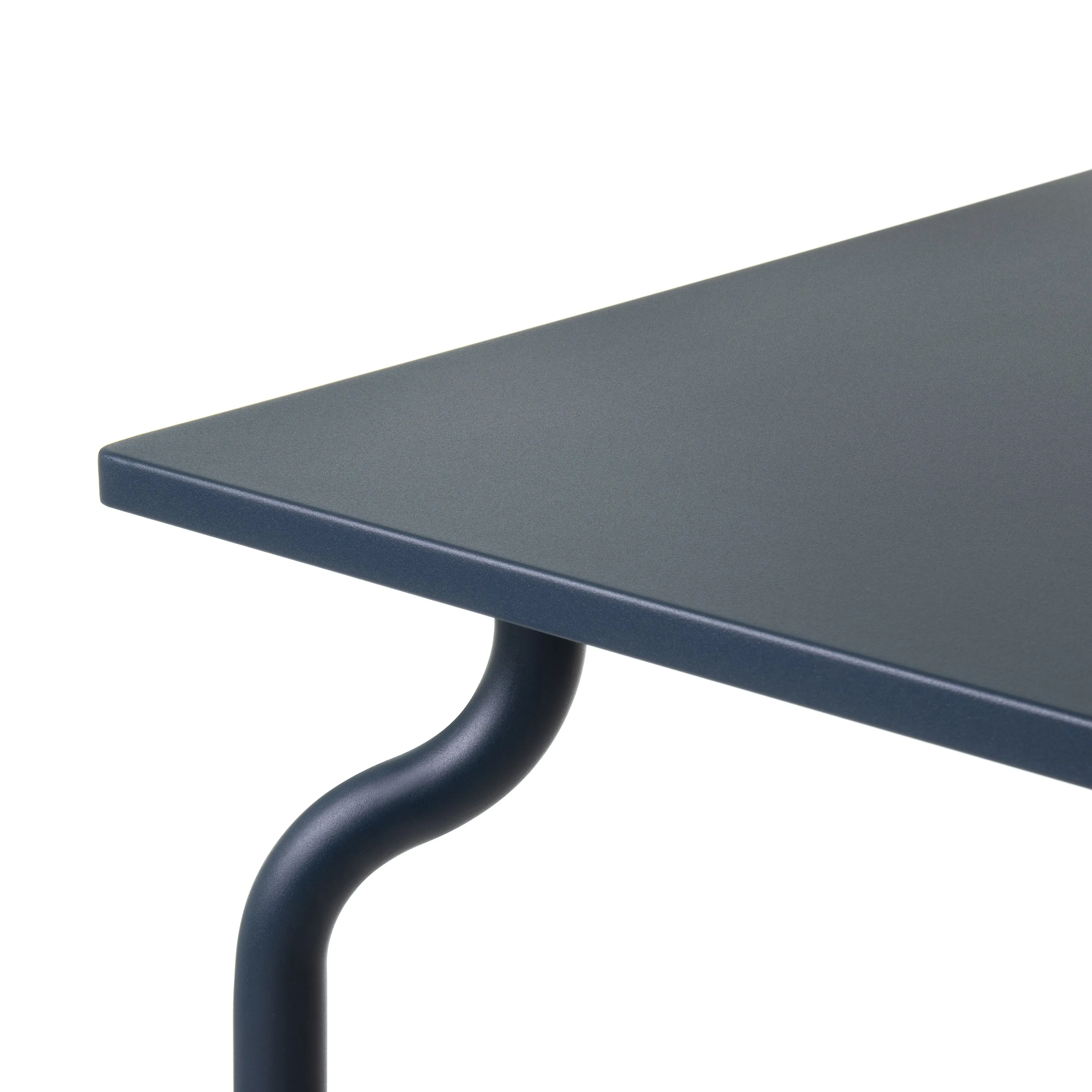 South Outdoor Rectangular Steel Dining Table