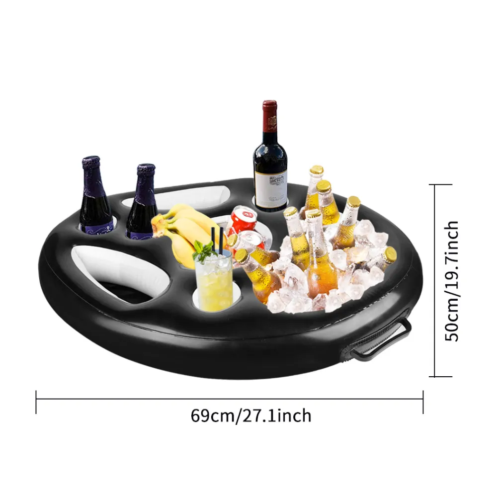 Swimming Pool Inflatables Food And Drink Floating Tables