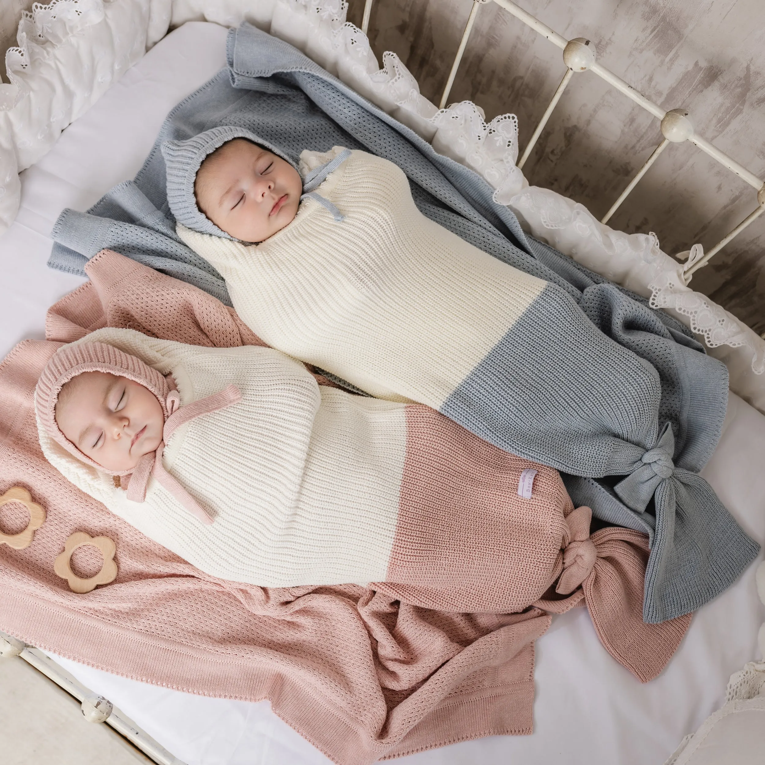 Two Toned Cocoon Set ~ Blue