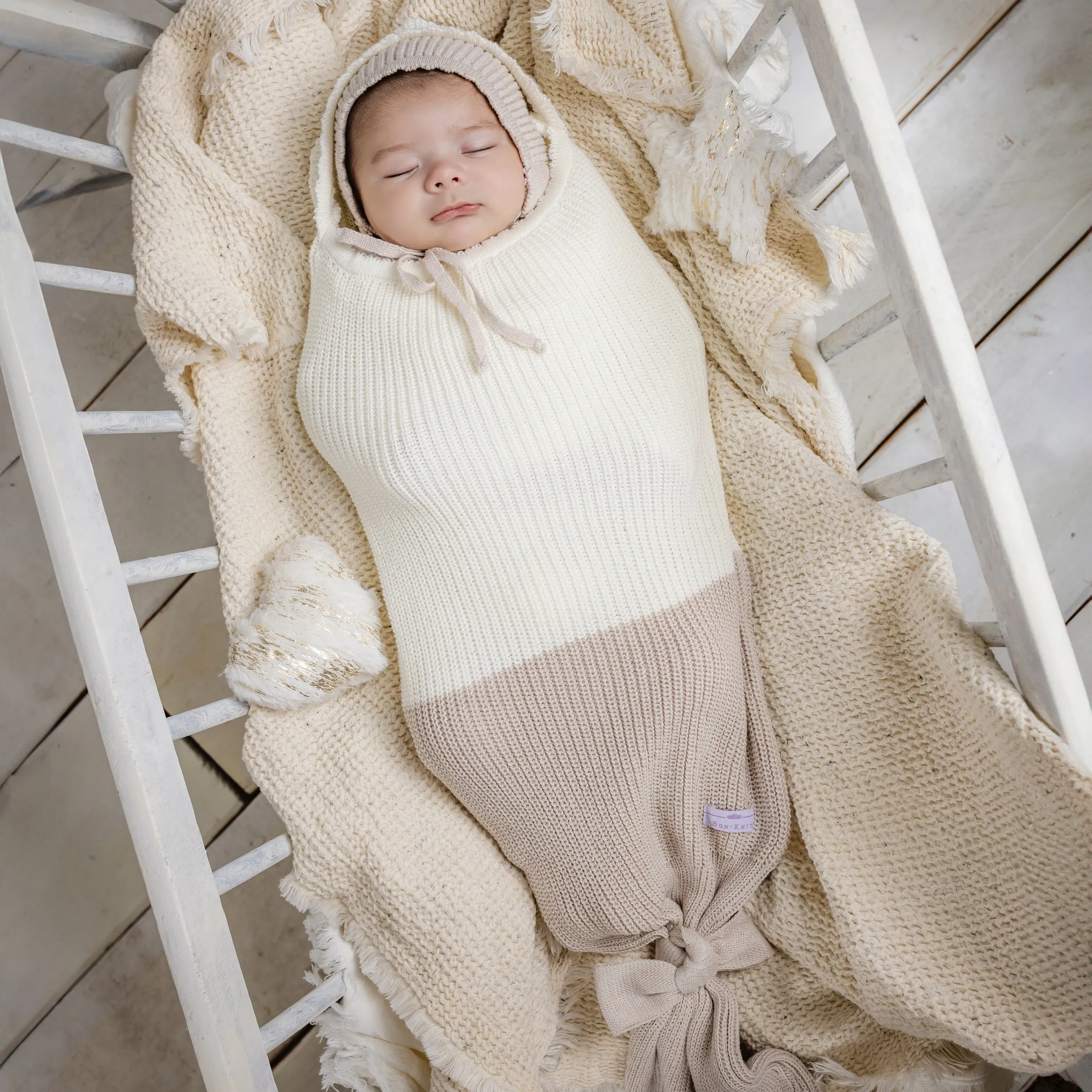 Two Toned Cocoon Set ~ Oatmeal