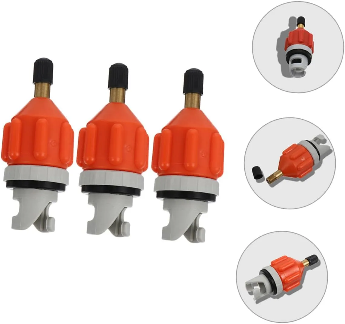 UPKOCH Gas Nozzle Adapter Adaptor Air Pump Pumps Nozzles Valve Adapter Paddle Board Pump Adapter Air Valve