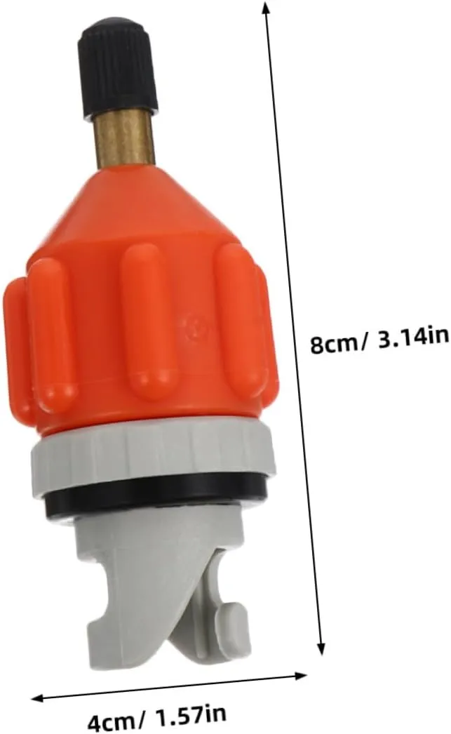 UPKOCH Gas Nozzle Adapter Adaptor Air Pump Pumps Nozzles Valve Adapter Paddle Board Pump Adapter Air Valve