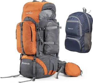 Walker 65 Litre Internal Frame Rucksack with 20 Litre Foldable Pack