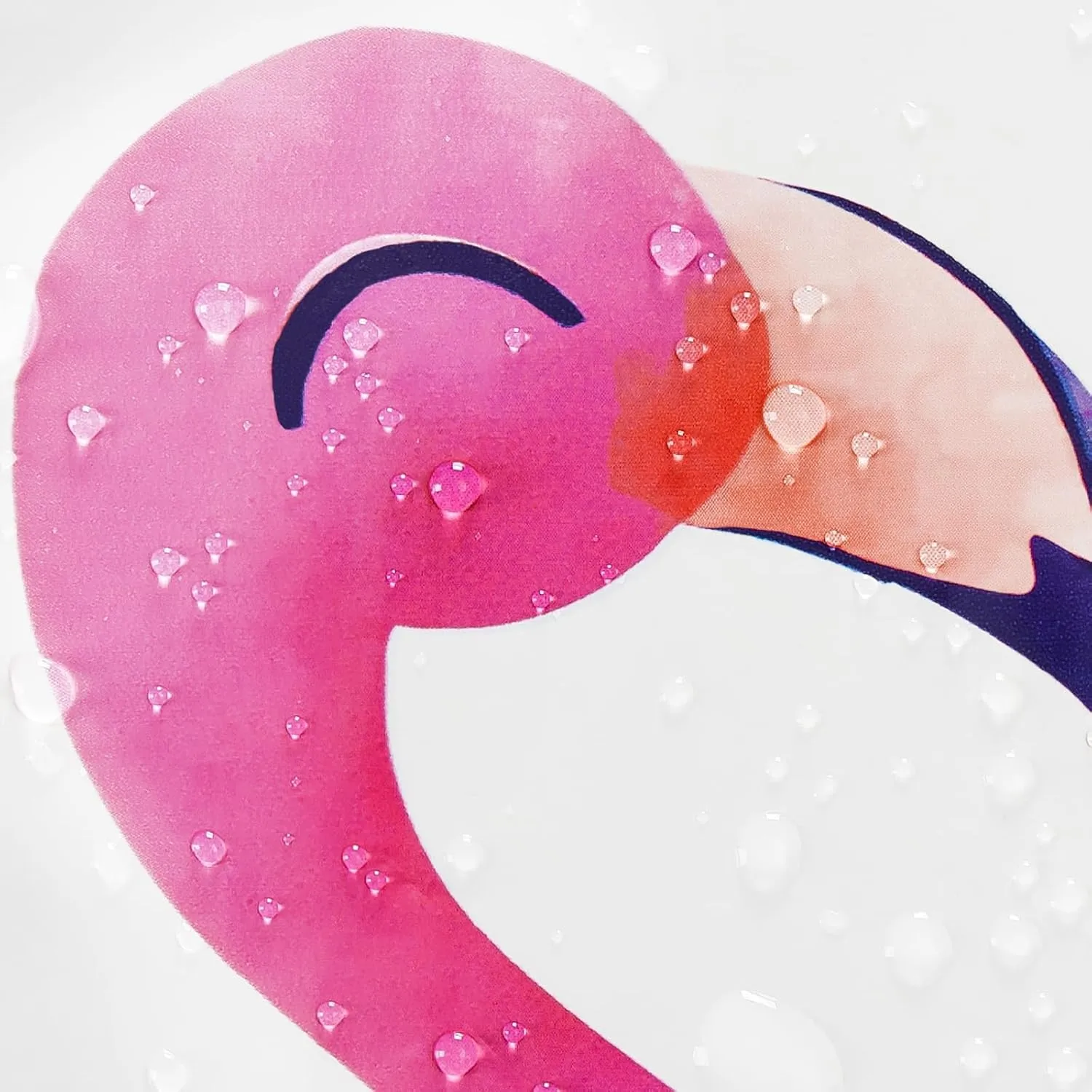 WERNNSAI Flamingo Tablecloth - 2PCS Flamingo Table Cover Disposable Plastic Table Cloth Hawaiian Party Supplies Summer Beach Aloha Luau Birthday Decorations for Baby Shower Birthday Party Supplies