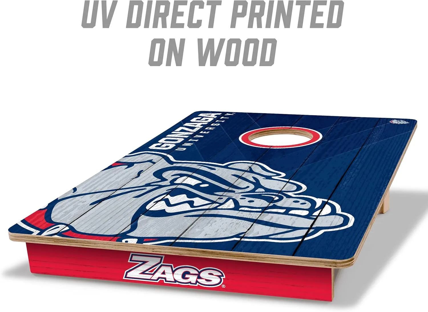 YouTheFan NCAA 2 x 3 Wood Cornhole Game with Logo Bags