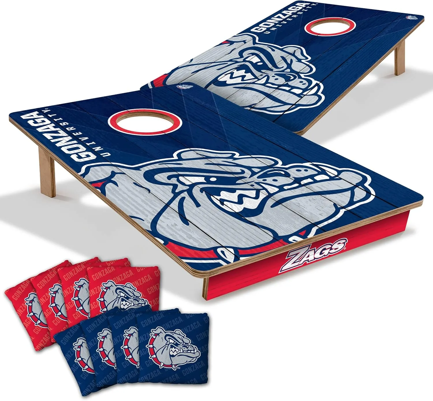 YouTheFan NCAA 2 x 3 Wood Cornhole Game with Logo Bags